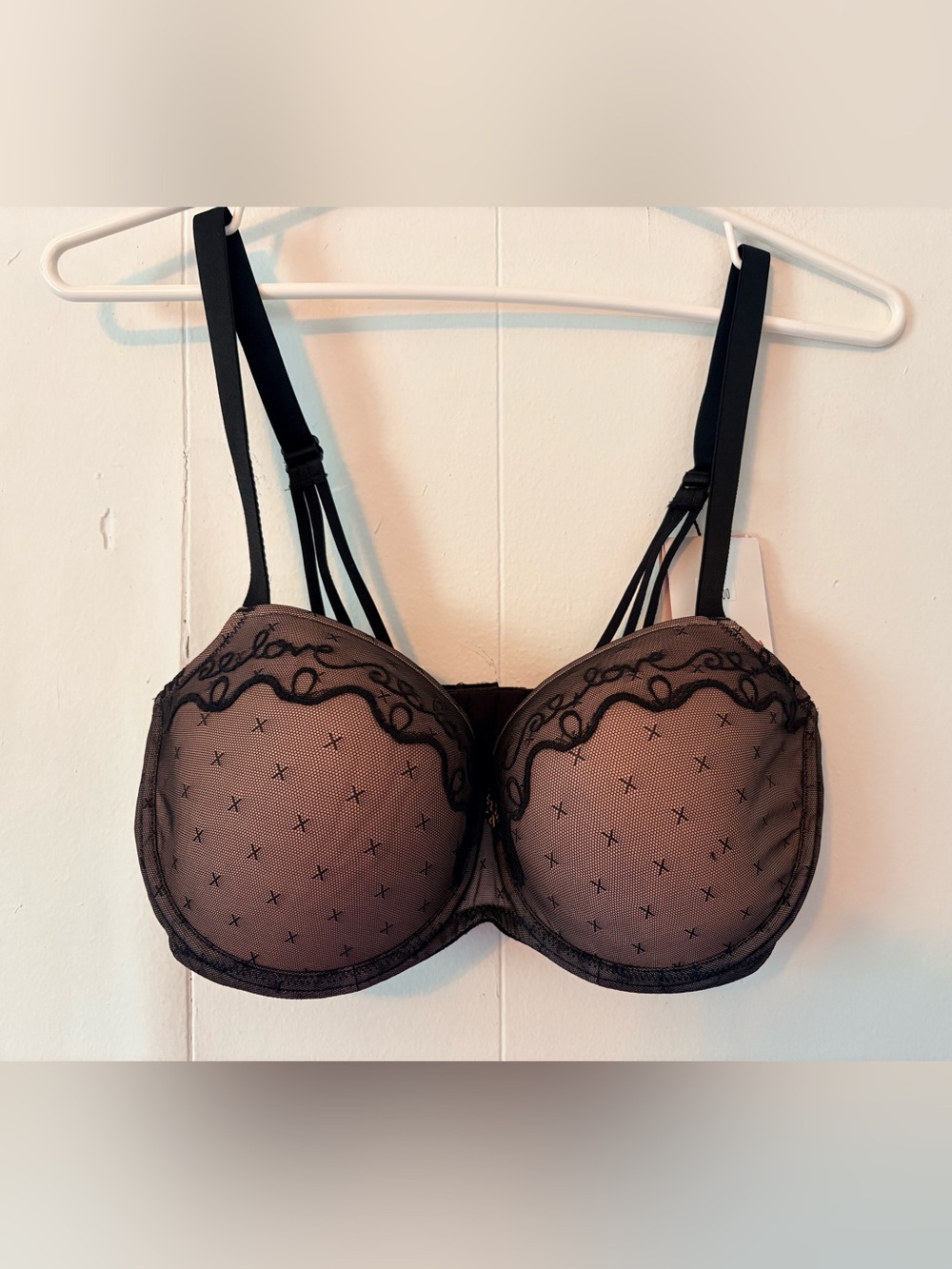 NWT Prima Donna Schwartz Black Bra UK-34 cup size E